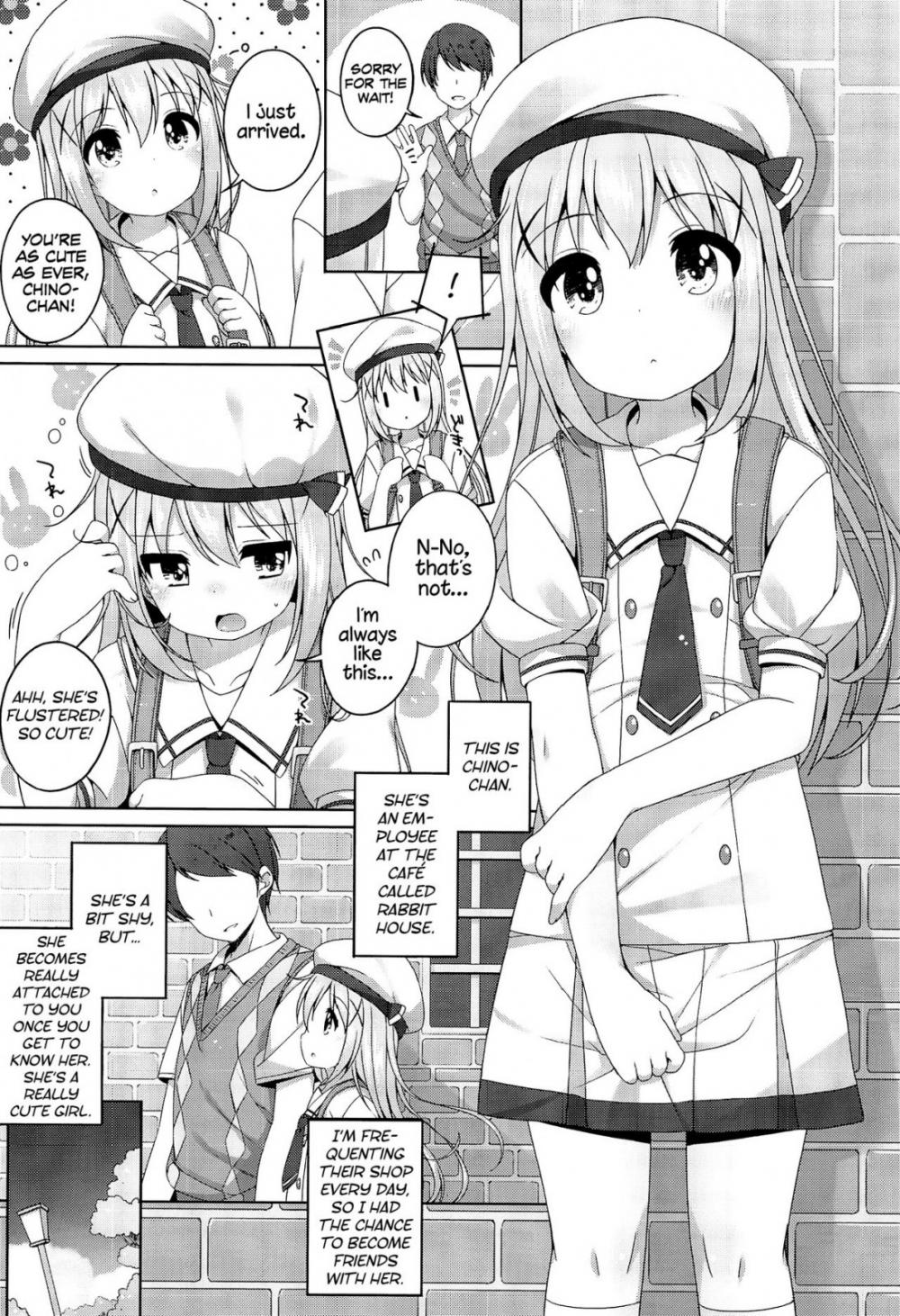 Hentai Manga Comic-I Want to Have Lots of Sex with the Cute Chino-chan!-Read-4